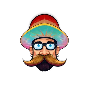 Legendary Explorer Mustache PNG Ucu PNG