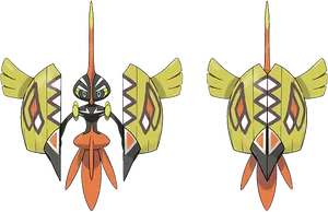 Legendary Pokemon Tapu Koko Artwork PNG image