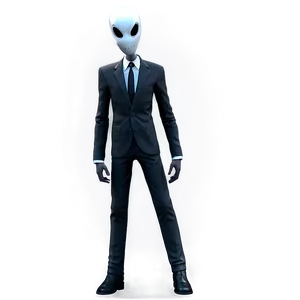 Legendary Slender Man PNG Wht72 PNG
