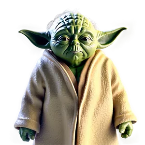 Legendary Yoda Figure PNG Dti