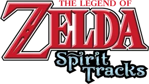 Legendof Zelda Spirit Tracks Logo PNG image