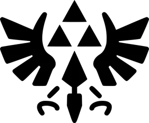 Legendof Zelda Triforce Symbol PNG image