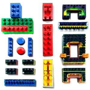 Lego Brick Text Effect Png 06212024 PNG image