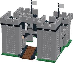 Lego Castle Model PNG