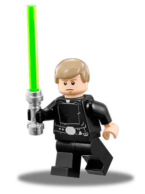 Lego Jedi Figurewith Green Lightsaber