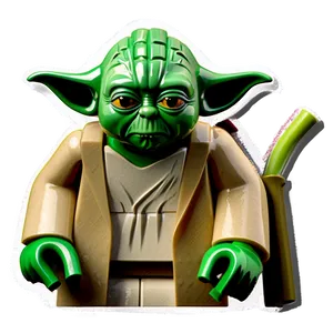 Lego Master Yoda Setup PNG 06282024