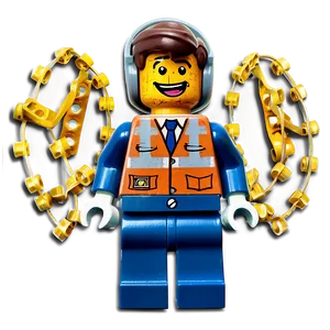 Lego Movie Rex Dangervest Png 06242024 PNG image