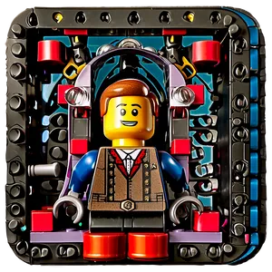 Lego Movie Time Travel Machine PNG Sgf11