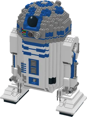 Lego R2 D2 Model PNG image