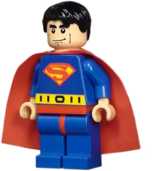 Lego Superman Figure PNG image