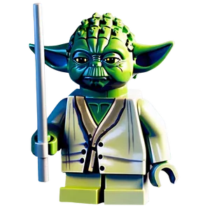 Lego Yoda B PNG image