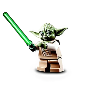 Lego Yoda Brick Figure PNG Eoi PNG