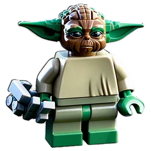 Lego Yoda Crafting Idea PNG 06282024 PNG