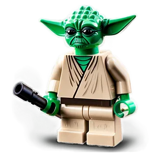 Lego Yoda Crafting Idea PNG Bds PNG