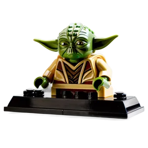 Lego Yoda Desk Decoration PNG 06282024 PNG