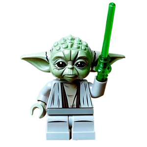 Lego Yoda Figure Png 32 PNG image