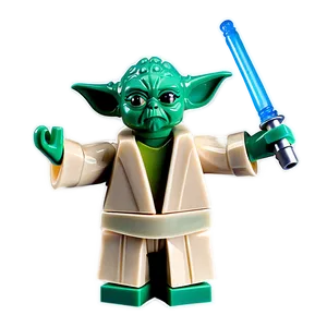 Lego Yoda Mini Figurine PNG Sys58 PNG