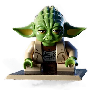 Lego Yoda Showcase PNG 99