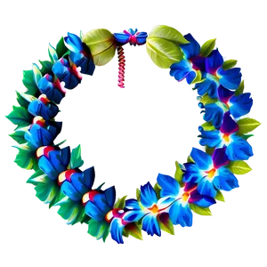 Lei Garland Hawaiian Lei PNG 06262024