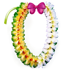 Lei Garland Hawaiian Lei PNG Fgp3