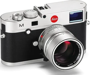 Leica M Camera Silver PNG