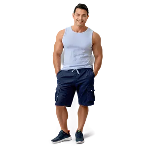 Leisure Cargo Shorts PNG 06282024