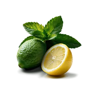 Lemon And Mint PNG 05042024 PNG