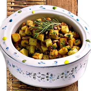 Lemon And Thyme Stuffing PNG 10