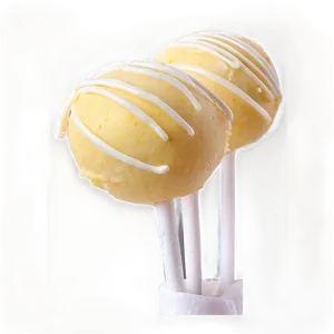 Lemon Cake Pops PNG 06272024