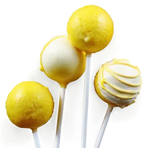Lemon Cake Pops PNG 06272024 PNG