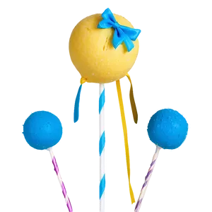 Lemon Cake Pops PNG Wtq PNG