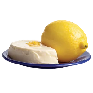 Lemon Cream Cheese PNG Inx