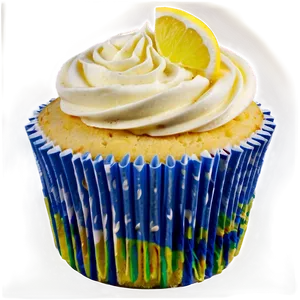 Lemon Cupcakes Png 06112024 PNG image