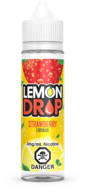 Lemon Drop Strawberry Lemonade Vape Juice PNG image