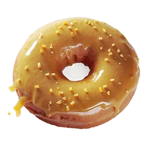 Lemon Glazed Donut PNG 13