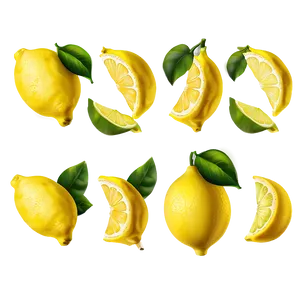 Lemon Illustration PNG Xpx8