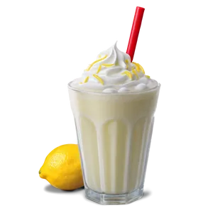Lemon Milkshake PNG Ddx36