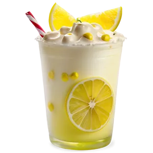 Lemon Milkshake PNG Fcr