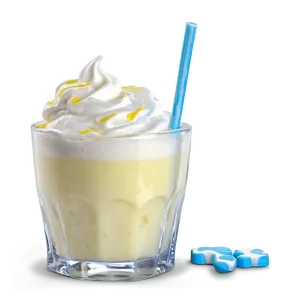 Lemon Milkshake PNG Wbs