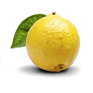 Lemon On White Background PNG Vfm PNG
