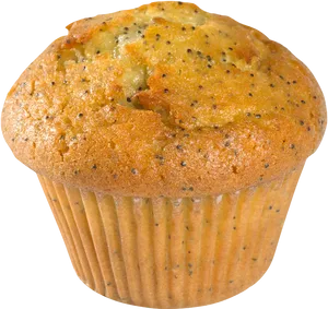 Lemon Poppy Seed Muffin PNG image