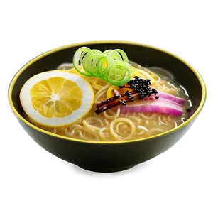 Lemon Ramen Bowl PNG 12 PNG