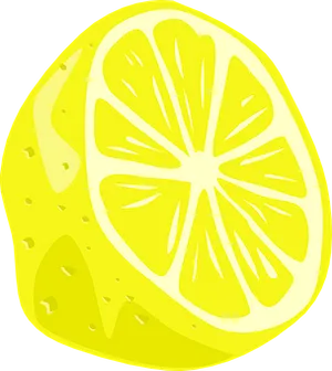 Lemon Slice Illustration