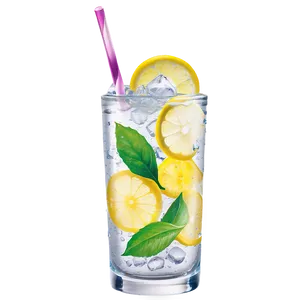 Lemon Soda Drink Png Mfi PNG image