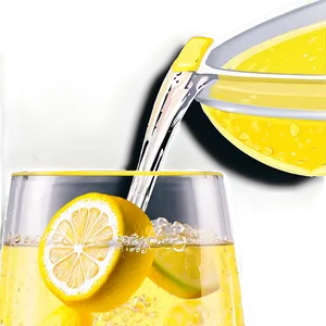 Lemonade Beverage Pour Png Luw PNG image