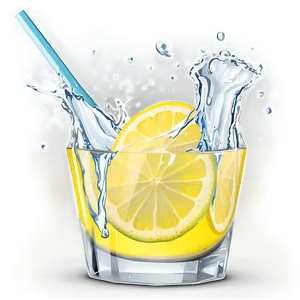 Lemonade Ice Cubes PNG 38