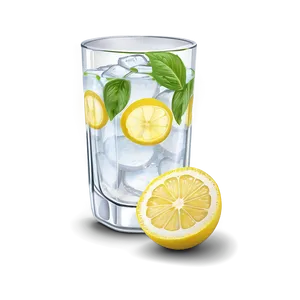 Lemonade On The Rocks PNG Brx58 PNG