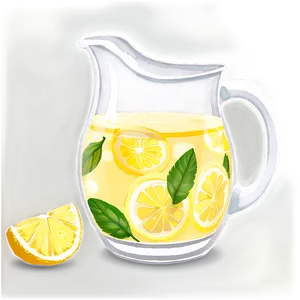 Lemonade Party Pitcher Png Ijd PNG image