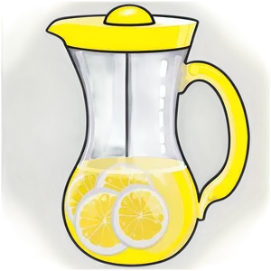 Lemonade Pitcher Decor Png 22 PNG image