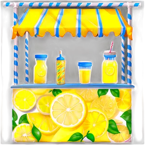 Lemonade Stand Kit Png 05252024 PNG image
